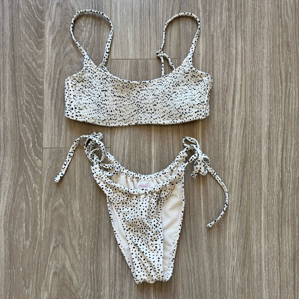 Xhilaration Bikini Set 2 Piece Polka Dot